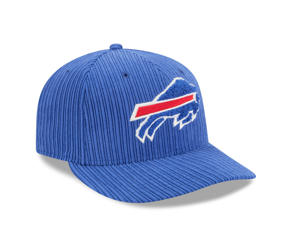 Buffalo Bills NFL New Era Men Royal Blue 59Fifty Chenille Pop Fitted Hat product image 4, provided for visual reference and