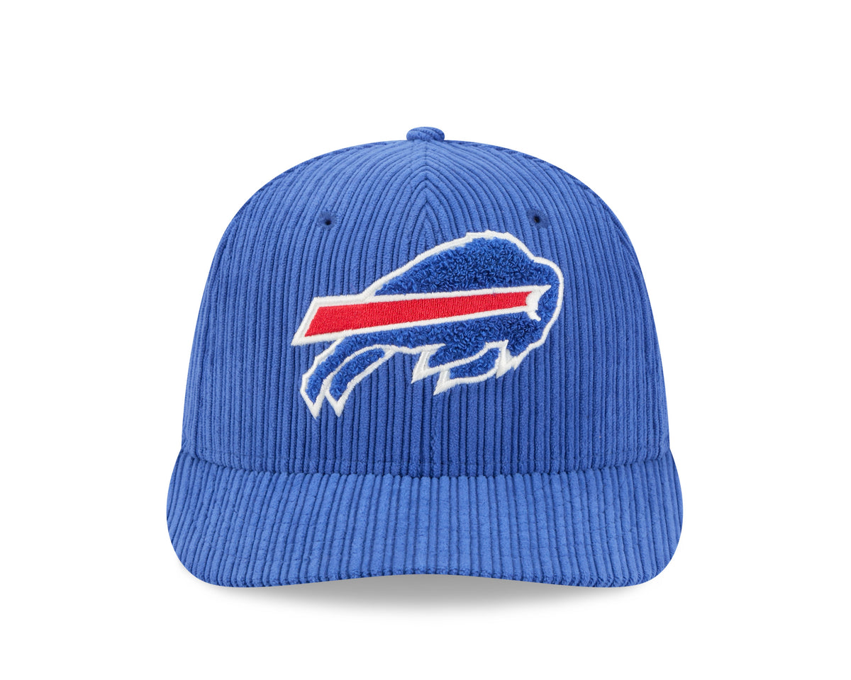 Buffalo Bills NFL New Era Men Royal Blue 59Fifty Chenille Pop Fitted Hat product image 3, provided for visual reference and