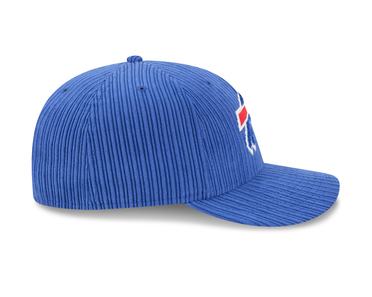 Buffalo Bills NFL New Era Men Royal Blue 59Fifty Chenille Pop Fitted Hat product image 6, provided for visual reference and