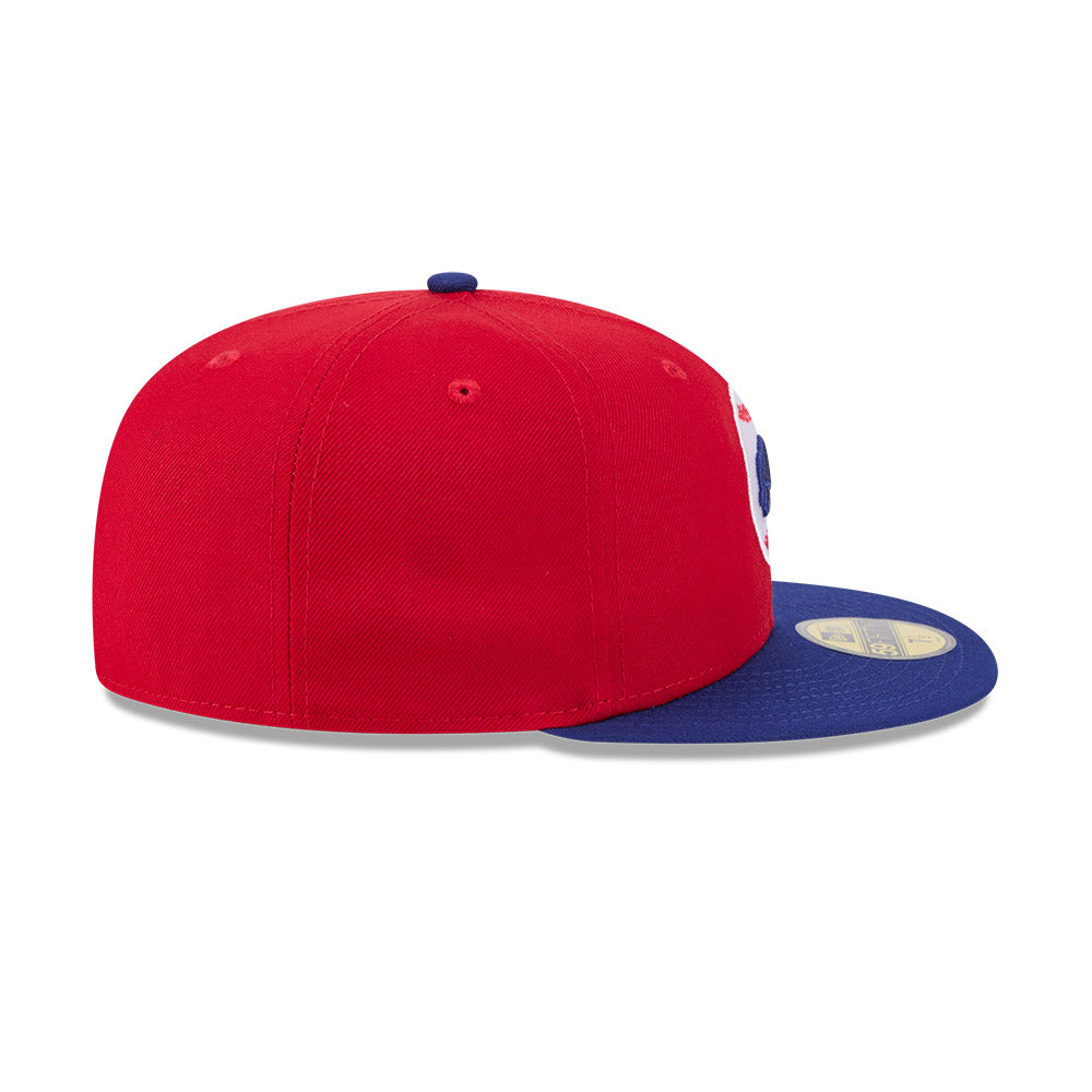 Buffalo Bisons MiLB New Era Men Red/Navy 59Fifty Alternate Authentic Collection Fitted Hat product image 6, provided for