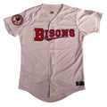 Buffalo Bisons MiLB OT Sports Men White Authentic Jersey product image 1, provided for visual reference and product detail