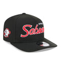 Buffalo Sabres NHL New Era Men Black Alternative 9Fifty Script A-Frame Snapback Hat product image 1, provided for visual