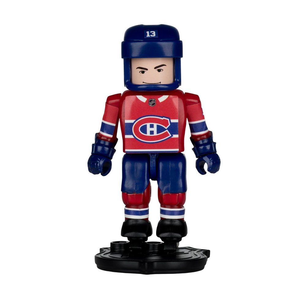 Cole Caufield Montreal Canadiens NHL McFarlene Construct A-Figure Mini Figure Toy product image 2, provided for visual