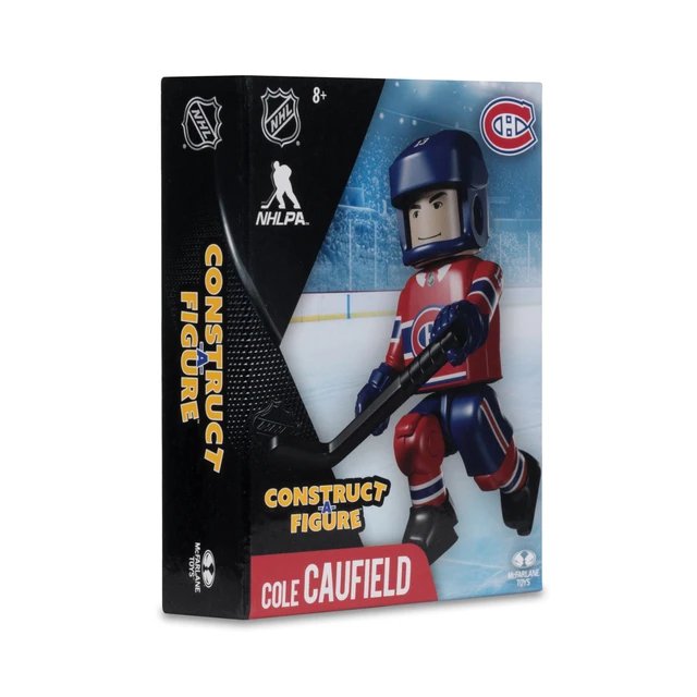 Cole Caufield Montreal Canadiens NHL McFarlene Construct A-Figure Mini Figure Toy product image 7, provided for visual