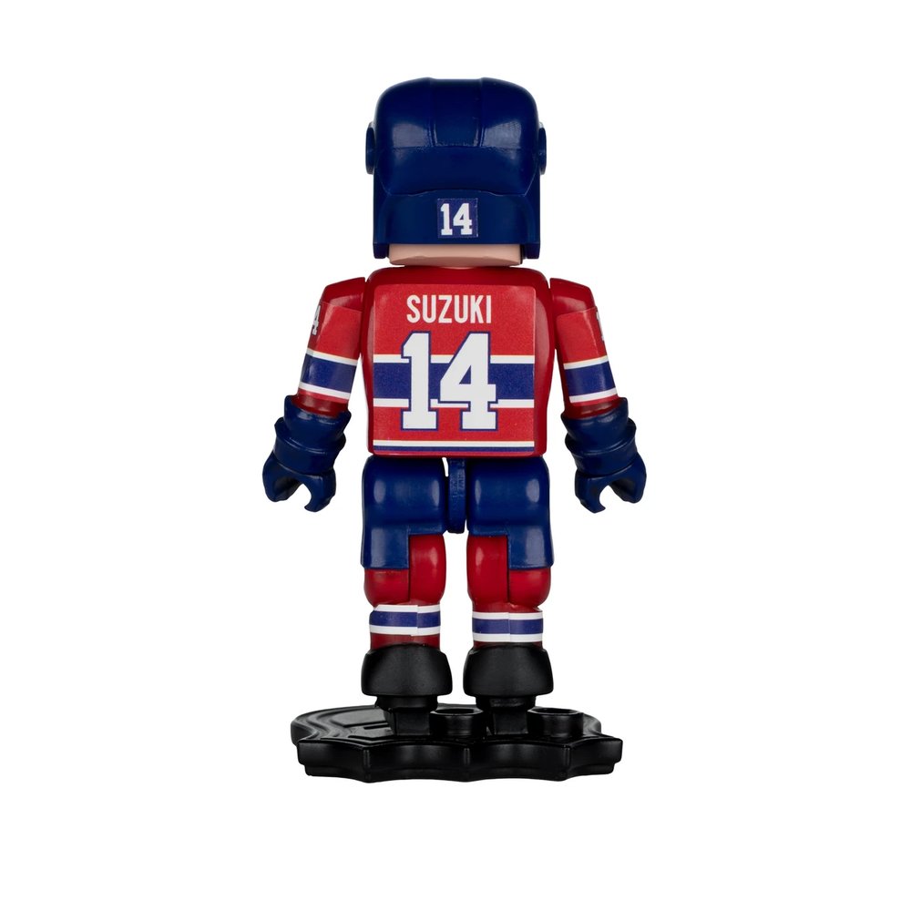 Nick Suzuki Montreal Canadiens NHL McFarlene Construct A-Figure Mini Figure Toy product image 2, provided for visual