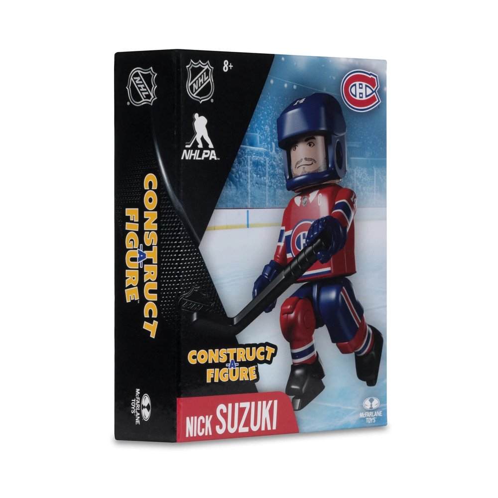 Nick Suzuki Montreal Canadiens NHL McFarlene Construct A-Figure Mini Figure Toy product image 6, provided for visual