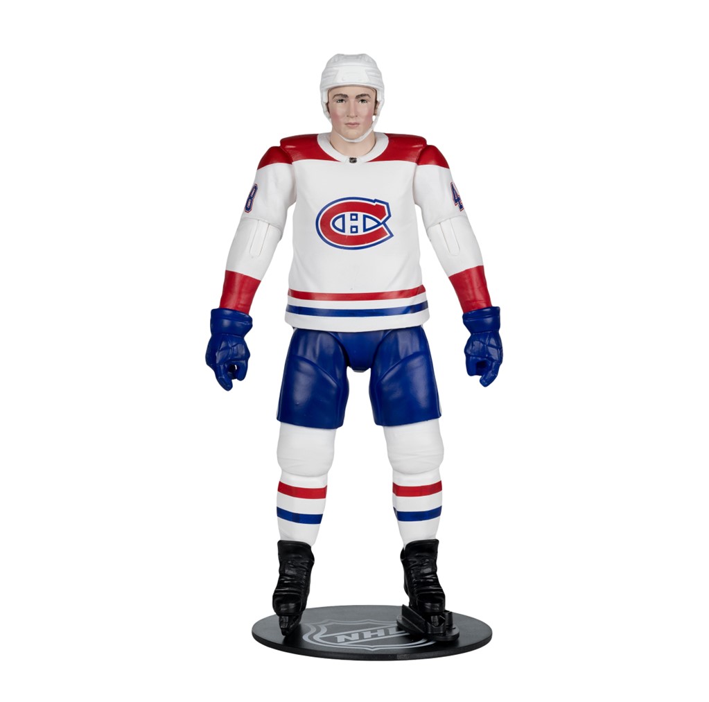 Lane Hutson Montreal Canadiens NHL McFarlene's Sportspick Articulated Action Figure Toy product image 4, provided for visual