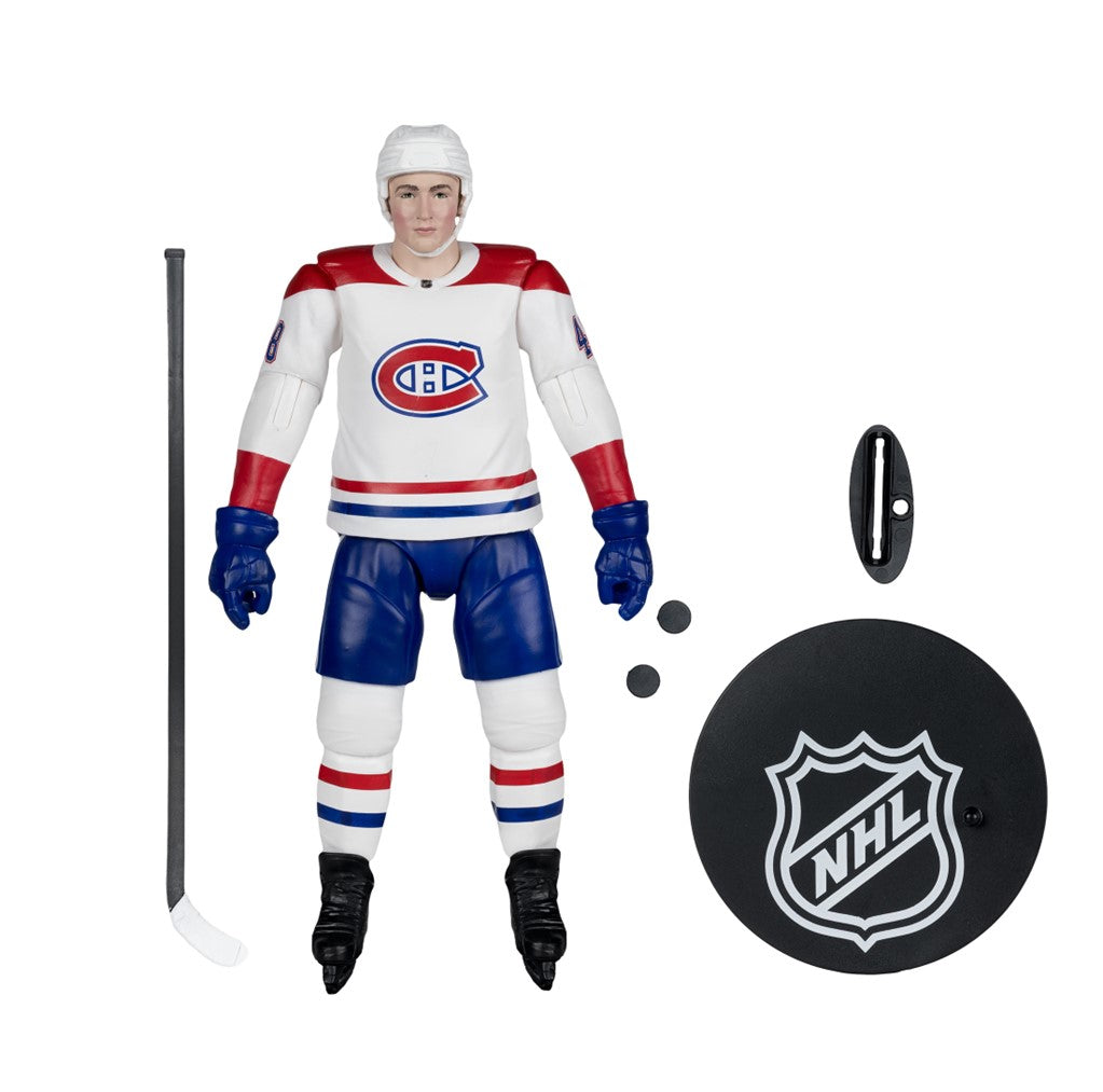 Lane Hutson Montreal Canadiens NHL McFarlene's Sportspick Articulated Action Figure Toy product image 6, provided for visual