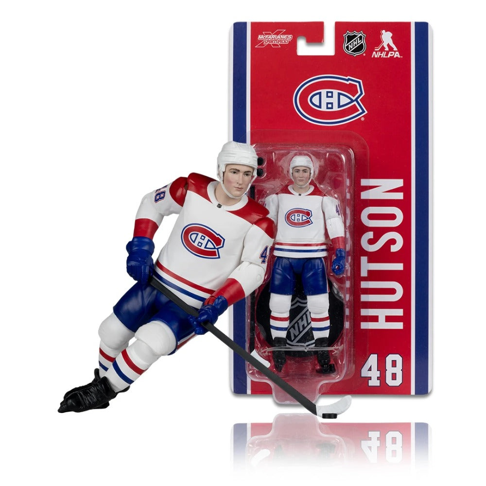 Lane Hutson Montreal Canadiens NHL McFarlene's Sportspick Articulated Action Figure Toy product image 2, provided for visual
