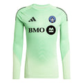 CF Montreal MLS Adidas Men Green 2025 Goalkeeper Jersey product image 1, provided for visual reference and product detail