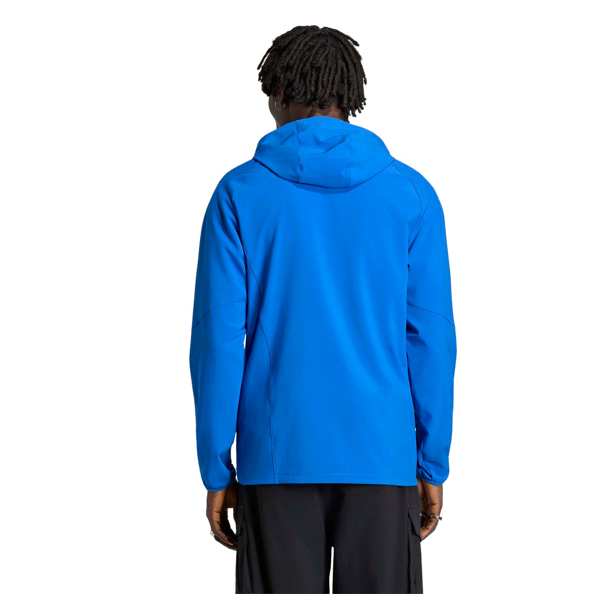 CF Montreal MLS Adidas Men Royal Blue Tiro Travel Windbreaker Jacket product image 3, provided for visual reference and