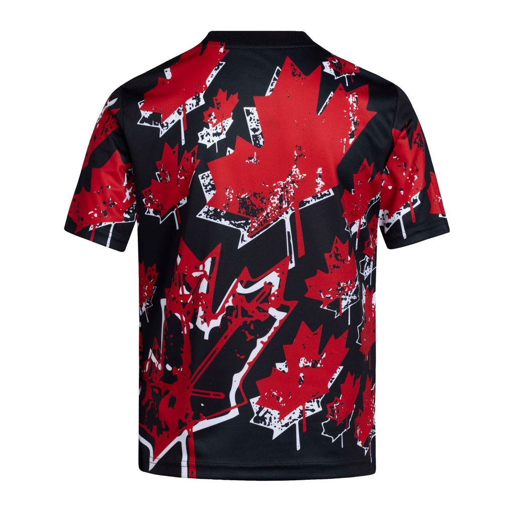 CF Montreal MLS Adidas Youth Black 2026 Pre Match Jersey product image 2, provided for visual reference and product detail