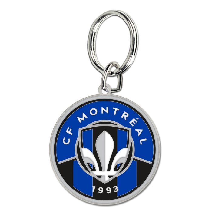 CF Montreal MLS WinCraft Team Logo Premium Keychain product image 1, provided for visual reference and product detail review