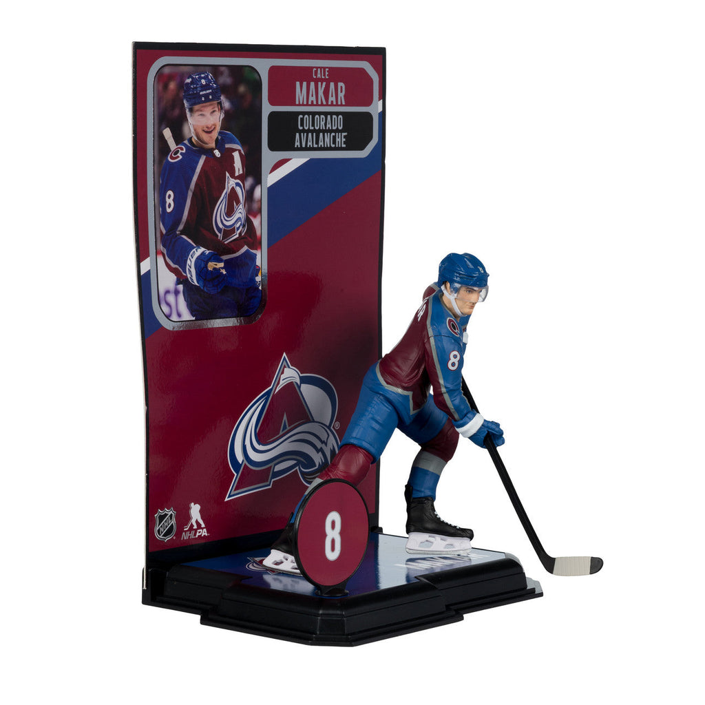 Cale Makar Colorado Avalanche NHL McFarlane Toys Home Uniform Legacy Series 7" Action Figure product image 3, provided for