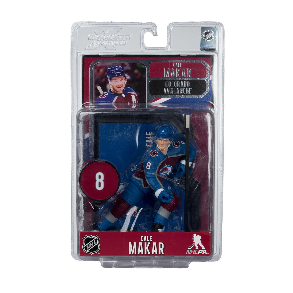 Cale Makar Colorado Avalanche NHL McFarlane Toys Home Uniform Legacy Series 7" Action Figure product image 8, provided for