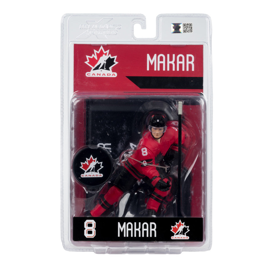 Cale Makar Hockey Canada IIHF McFarlane Toys Olympics Legacy Series 7" Action Figure product image 6, provided for visual