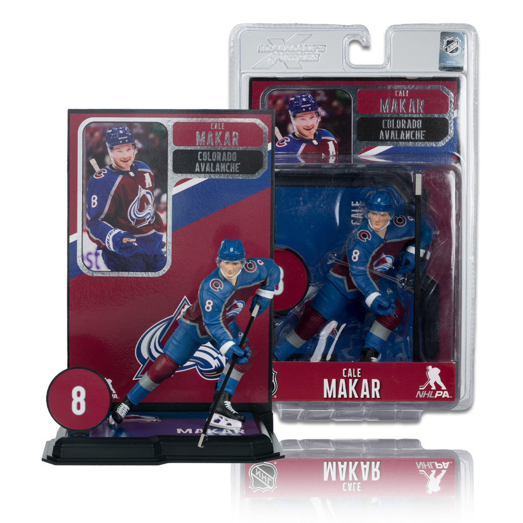 Cale Makar Colorado Avalanche NHL McFarlane Toys Home Uniform Legacy Series 7" Action Figure product image 9, provided for