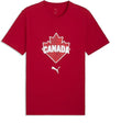 Canada Passion Puma Men Red T-Shirt product image 1, provided for visual reference and product detail review