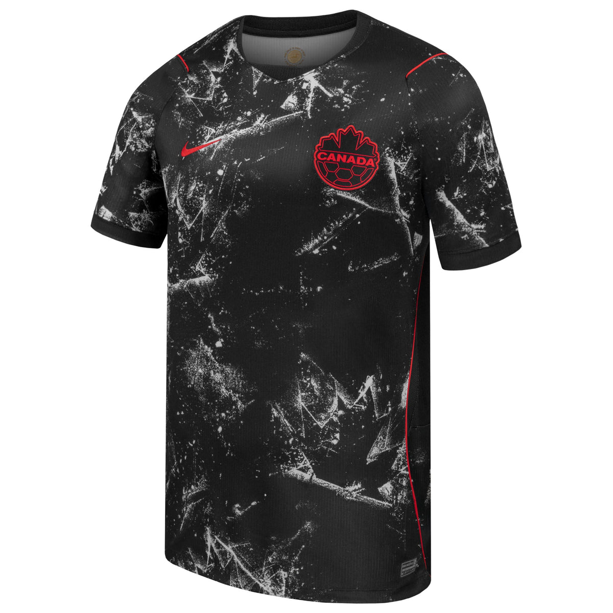 Canada Soccer FIFA Nike Men Black 2026 Away Stadium Replica Jersey product image 1, provided for visual reference and