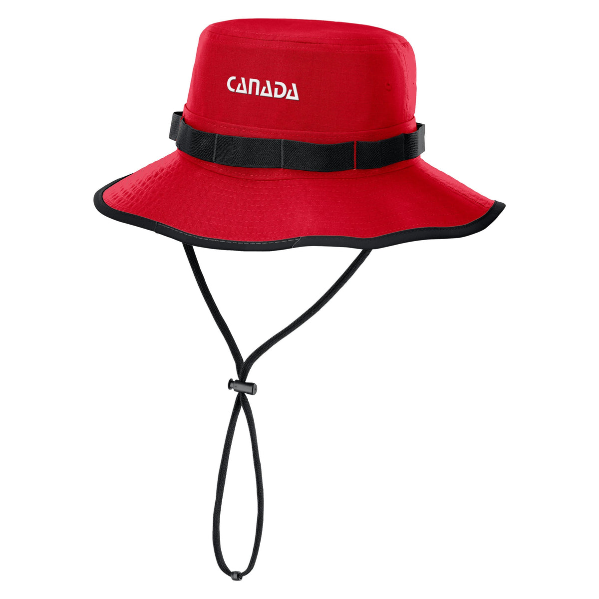 Canada Soccer FIFA Nike Men Red Apex Boonie Bucket Hat product image 1, provided for visual reference and product detail