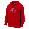 Canada Soccer FIFA Nike Men Red Club Fleece Hoodie product image 1, provided for visual reference and product detail review