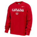 Canada Soccer FIFA Nike Men Red Club Fleece Sweater product image 1, provided for visual reference and product detail review