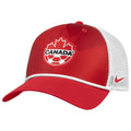Canada Soccer FIFA Nike Men Red Rise Rope Trucker Adjustable Hat product image 1, provided for visual reference and product