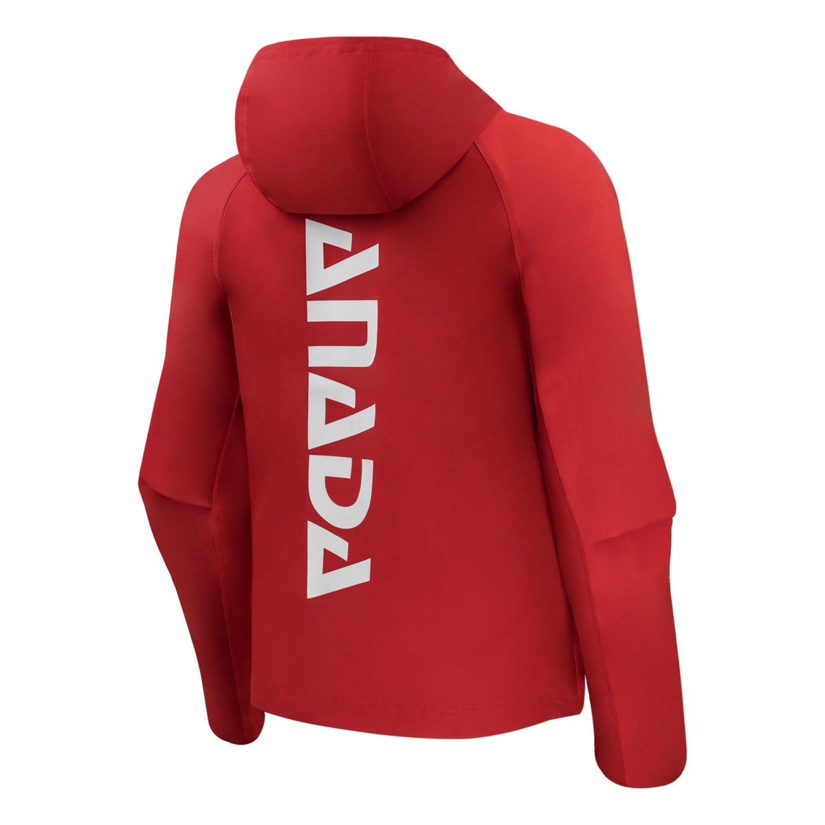 Canada Soccer FIFA Nike Men Red Tech Woven Jacket product image 2, provided for visual reference and product detail review
