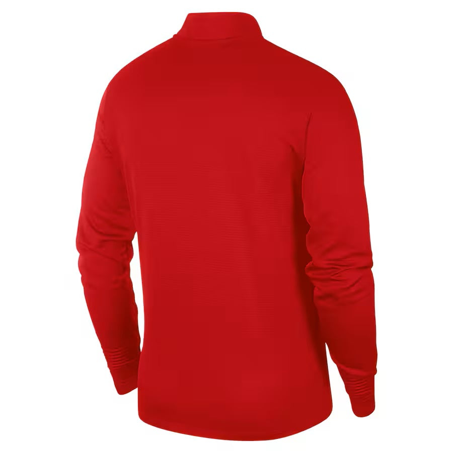 Canada Soccer FIFA Nike Men Red 1/4 Zip Pacer Long-sleeve Shirt product image 2, provided for visual reference and product