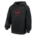 Canada Soccer FIFA Nike Youth Black Club Fleece Hoodie product image 1, provided for visual reference and product detail