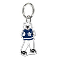 Carlton The Bear Toronto Maple Leafs NHL Wincraft Premium Acrylic Key Ring product image 1, provided for visual reference