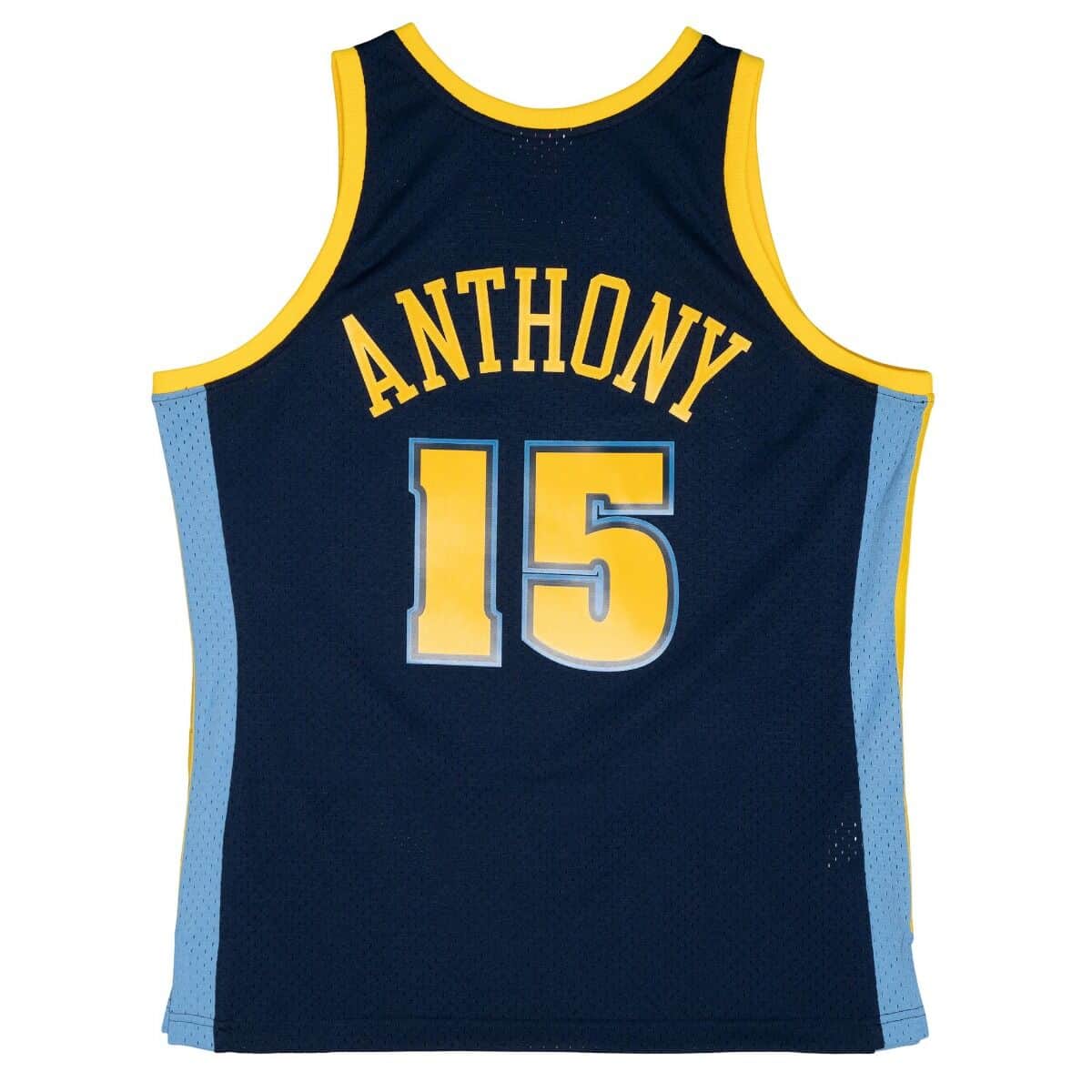 Carmelo Anthony Denver Nuggets NBA Mitchell & Ness Men Navy 2006-07 Hardwood Classics Swingman Jersey product image 1,