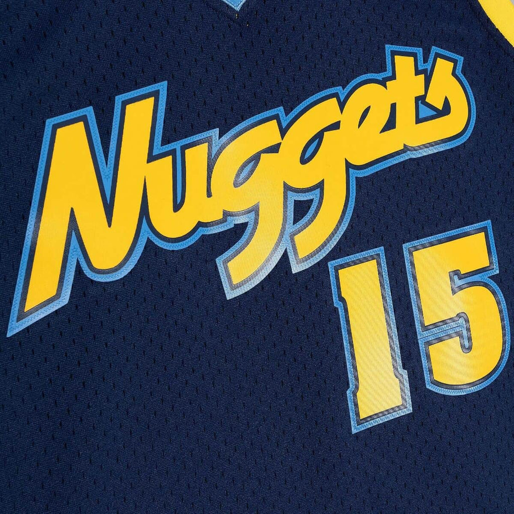 Carmelo Anthony Denver Nuggets NBA Mitchell & Ness Men Navy 2006-07 Hardwood Classics Swingman Jersey product image 3,