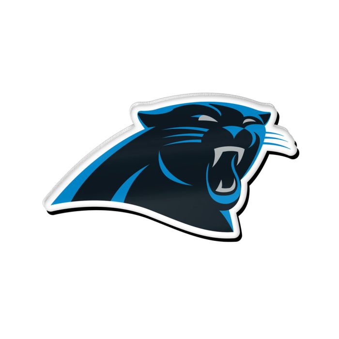 Carolina Panthers NFL WinCraft Acrylic Pin product image 1, provided for visual reference and product detail review