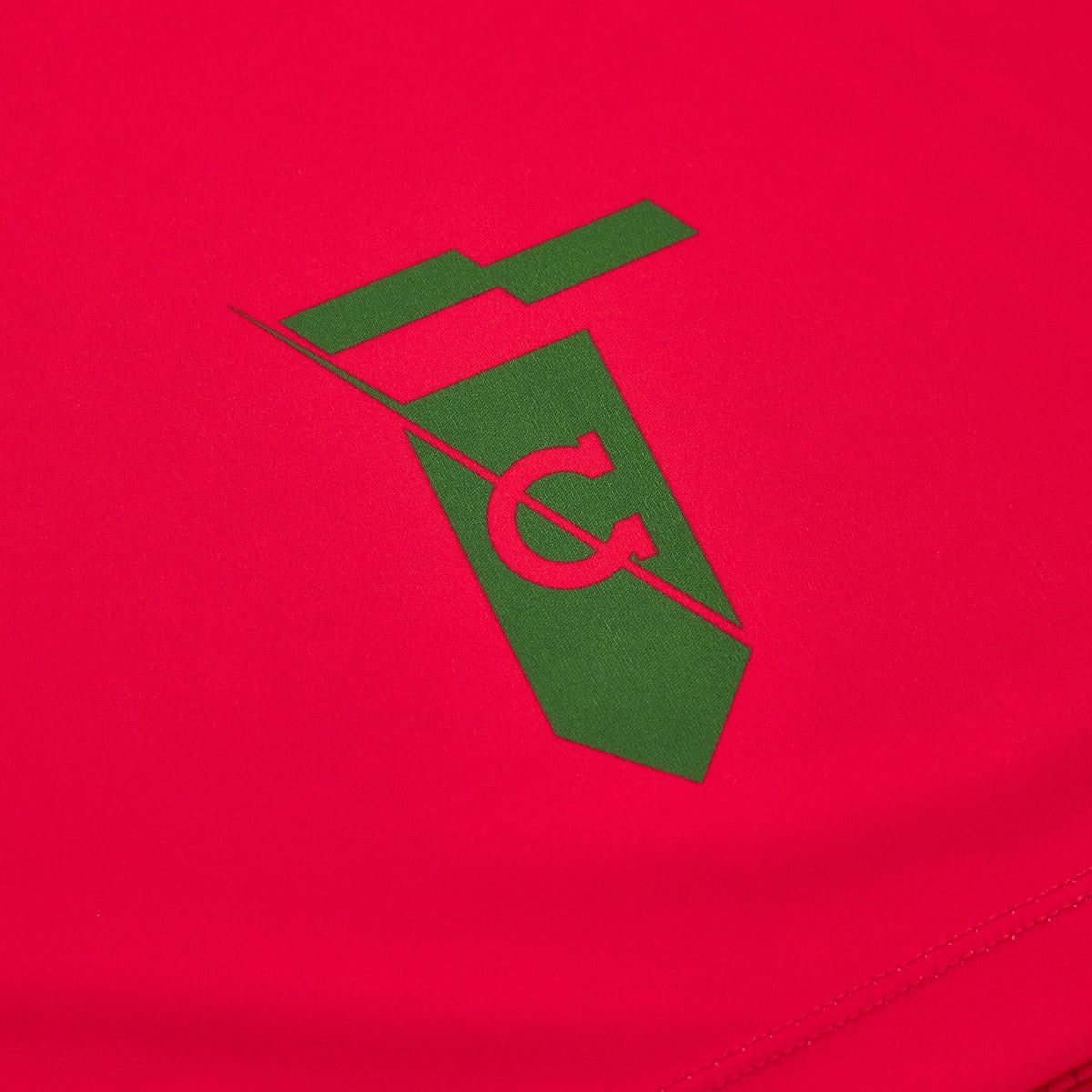 Cavalry FC CPL Macron Men Red 2025/26 Primary Match Jersey product image 5, provided for visual reference and product detail