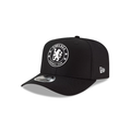 Chelsea FC EPL New Era Men Black 9Fifty Stretch Snapback Hat product image 1, provided for visual reference and product