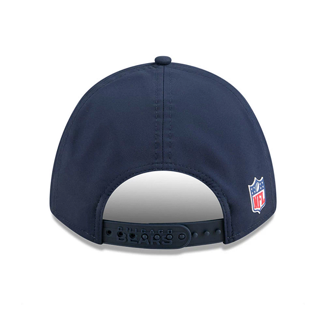 Chicago Bears NFL New Era Men Navy 9Forty 2025 Sideline M-Crown Snapback product image 2, provided for visual reference and