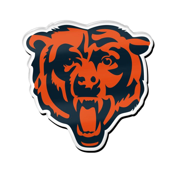 Chicago Bears NFL WinCraft Acrylic Pin product image 1, provided for visual reference and product detail review