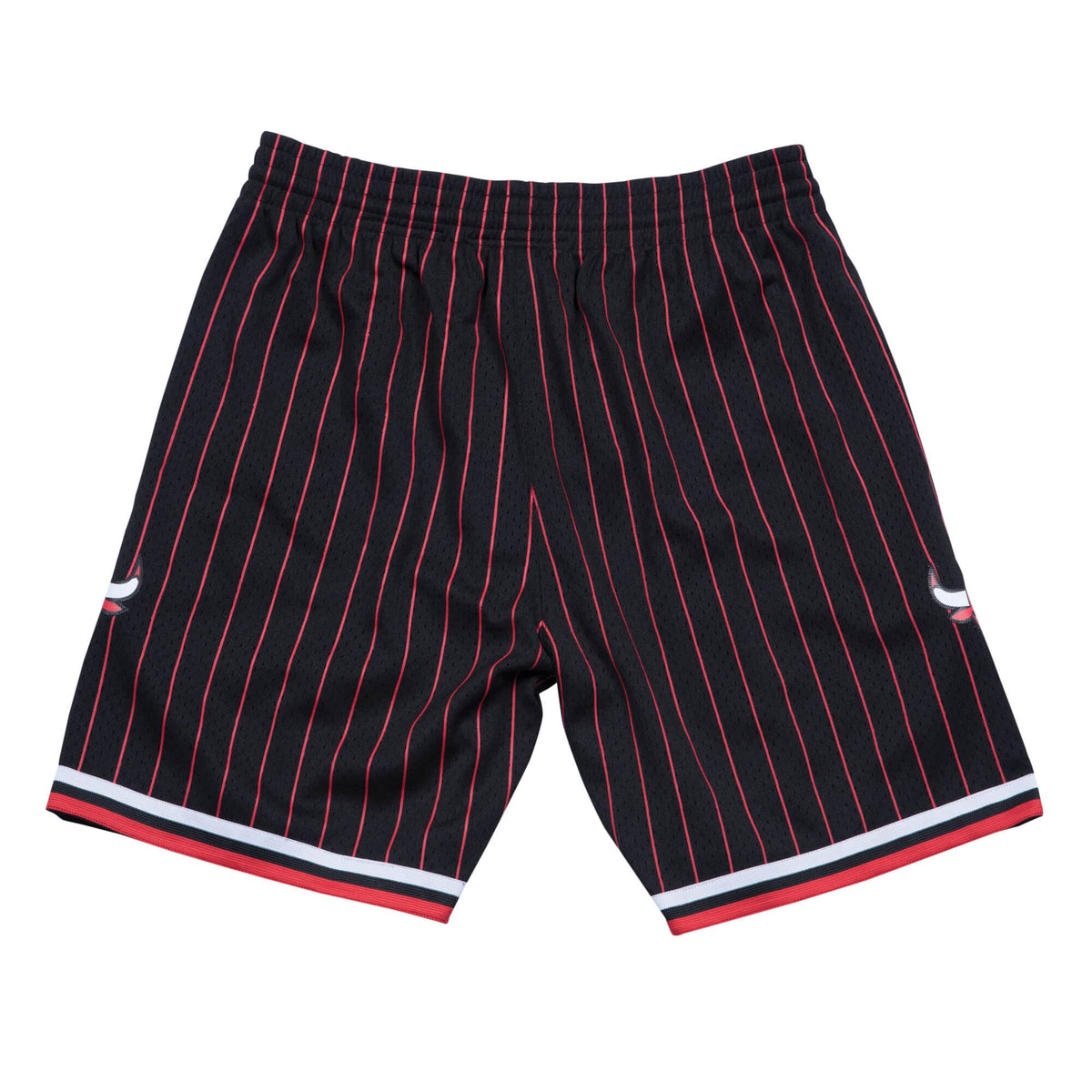 Chicago Bulls NBA Mitchell & Ness Men Black 1996-97 Alternate Hardwood Classics Swingman Shorts product image 2, provided