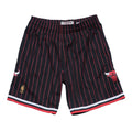 Chicago Bulls NBA Mitchell & Ness Men Black 1996-97 Alternate Hardwood Classics Swingman Shorts product image 1, provided