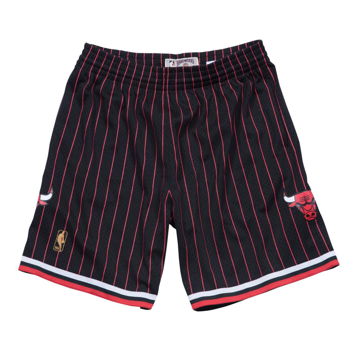 Chicago Bulls NBA Mitchell & Ness Men Black 1996-97 Alternate Hardwood Classics Swingman Shorts product image 1, provided