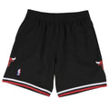 Chicago Bulls NBA Mitchell & Ness Men Black 1997-98 Hardwood Classics Swingman Shorts product image 1, provided for visual