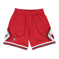 Chicago Bulls NBA Mitchell & Ness Men Red 1997-98 Hardwood Classics Swingman Shorts product image 1, provided for visual
