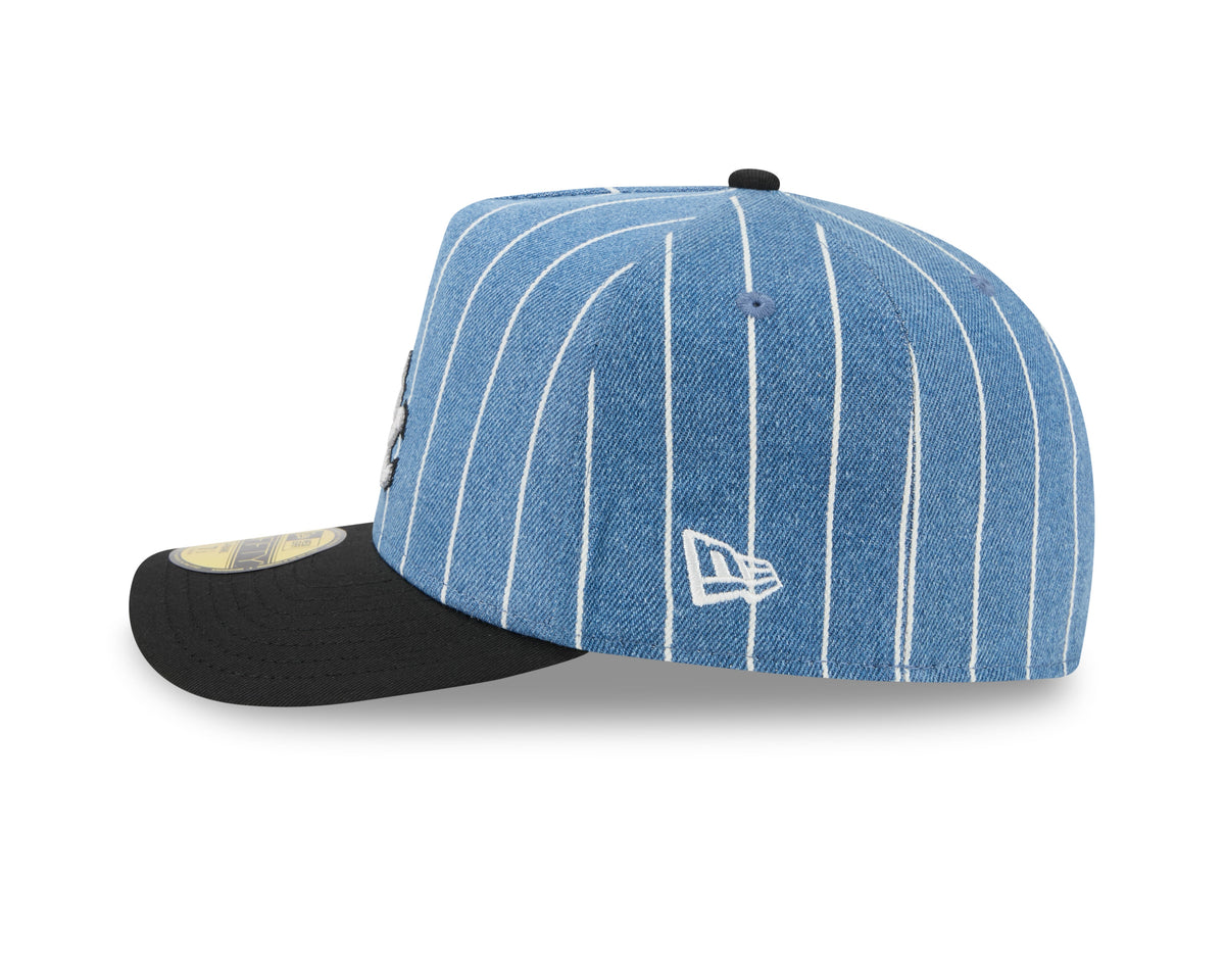 Chicago White Sox MLB New Era Men Light Blue/Black 59Fifty A-Frame Parallel Fitted Hat product image 5, provided for visual