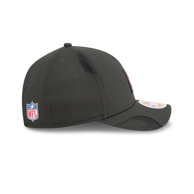 Cincinnati Bengals NFL New Era Men Charcoal 9Forty 2025 Sideline M-Crown Snapback product image 6, provided for visual