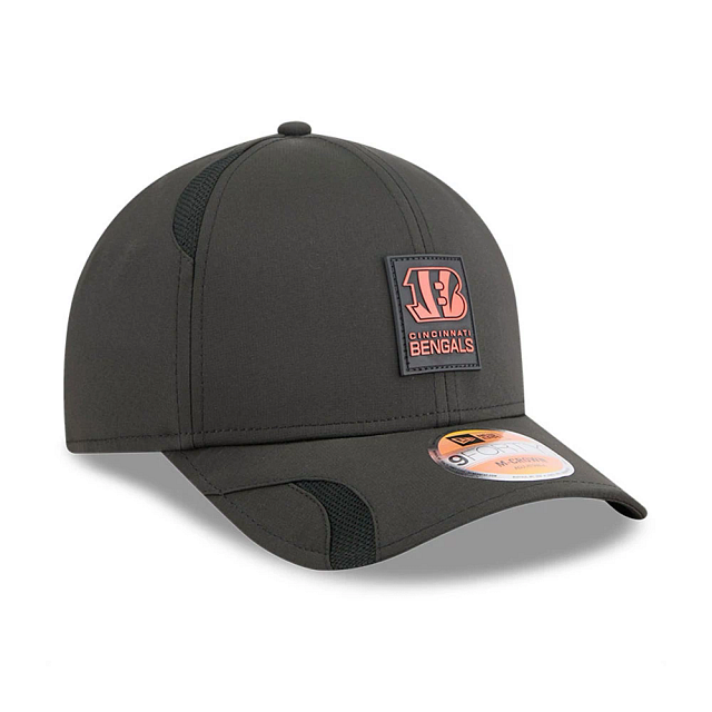 Cincinnati Bengals NFL New Era Men Charcoal 9Forty 2025 Sideline M-Crown Snapback product image 4, provided for visual