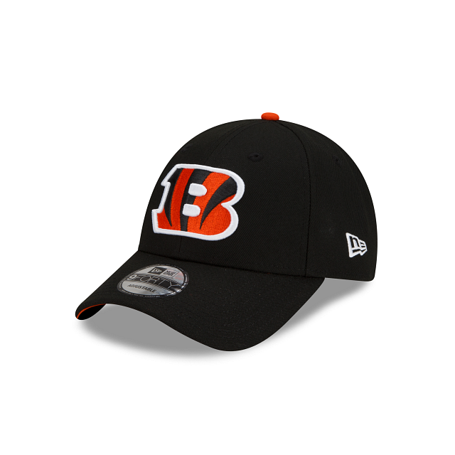Cincinnati Bengals NFL New Era Men Black 9Forty The League Adjustable Hat product image 1, provided for visual reference and