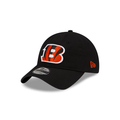 Cincinnati Bengals NFL New Era Men Black 9Twenty Core Classic Adjustable Hat product image 1, provided for visual reference
