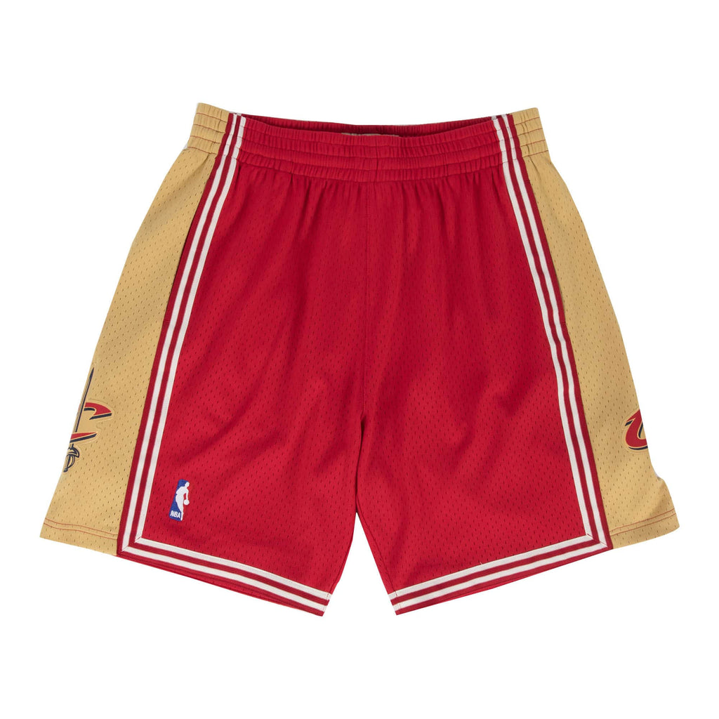 Cleveland Cavaliers NBA Mitchell & Ness Men Red 2003-04 Hardwood Classics Swingman Shorts product image 1, provided for