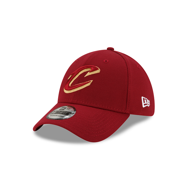 Cleveland Cavaliers NBA New Era Men Wine 39Thirty Team Classic Stretch Fit Hat product image 1, provided for visual